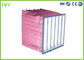 Medium Efficiency Pocket Air Filters For Central Air Conditioning Ventilating System