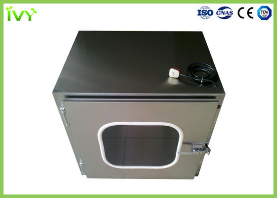 Caja de paso modificada para requisitos particulares del dispositivo de seguridad del recinto limpio/ventana estática de la transferencia de la caja de paso