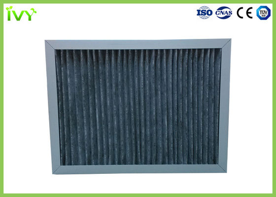 Filtro plisado el panel del aire acondicionado de G3 de la eficacia del filtro del carbono